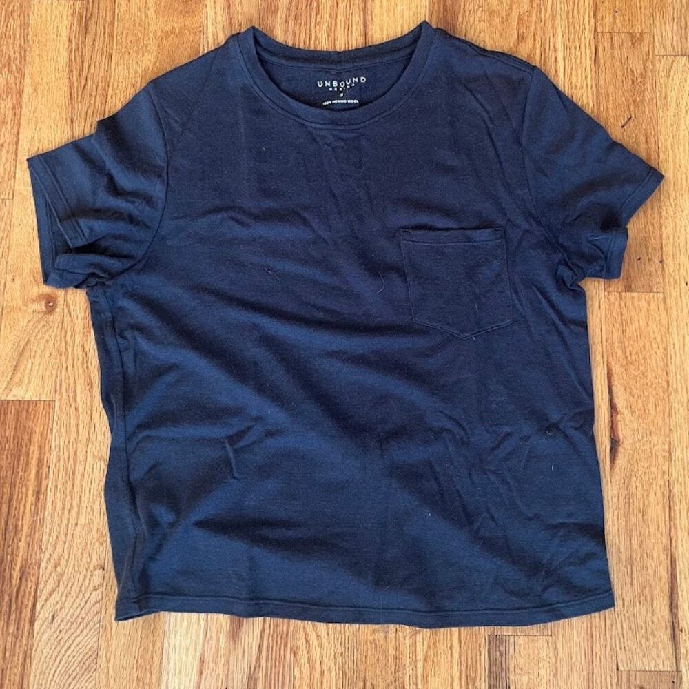 Unbound Merino wool Boxy T-Shirt
